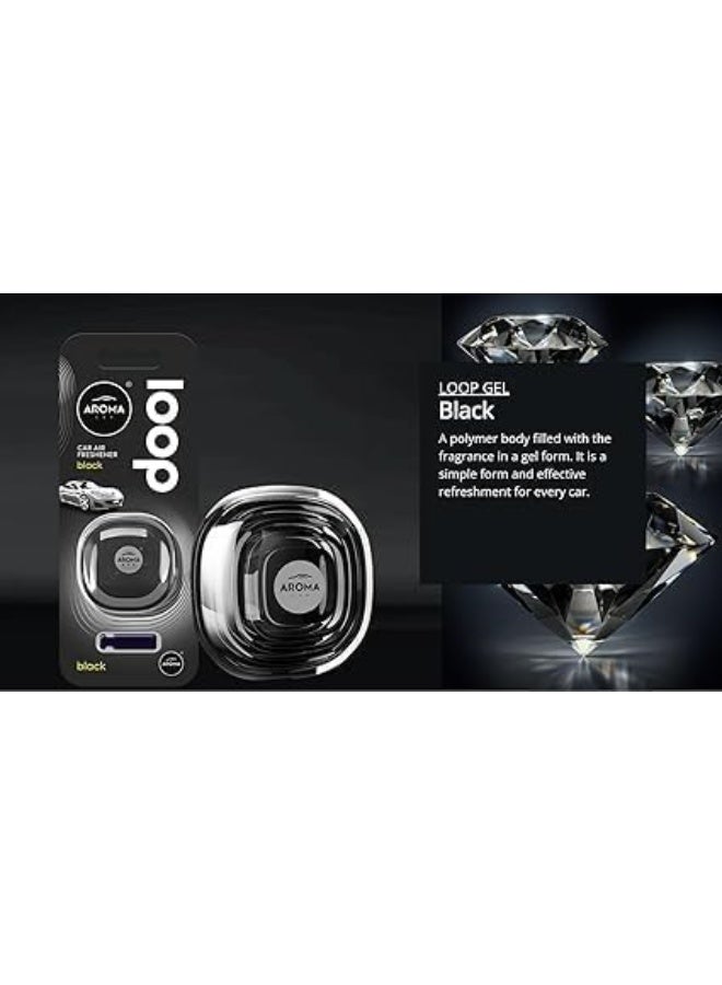 أروما اروما معطر التكييف لوب جل بلاك - Image 4